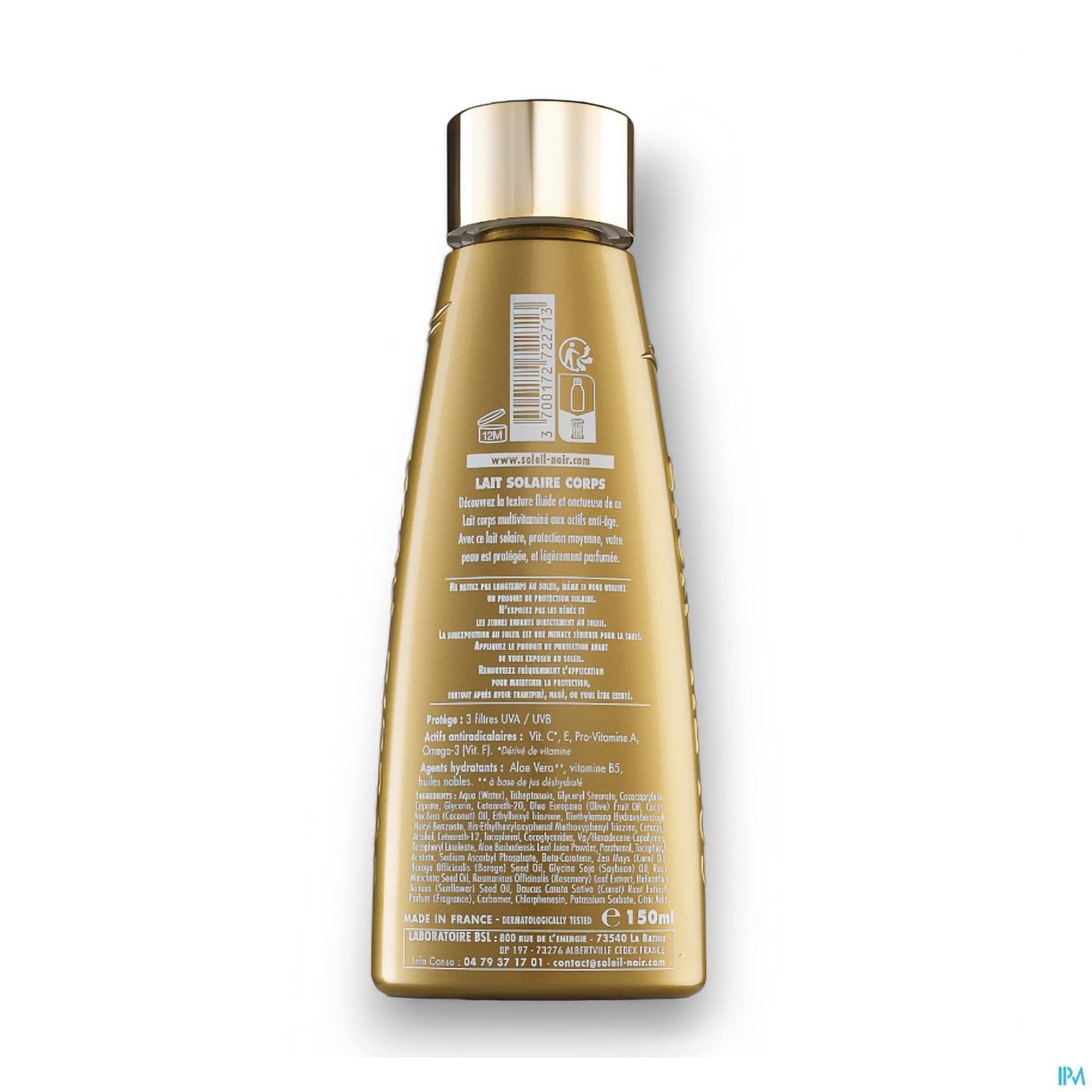 SOLEIL NOIR LAIT SOL VIT SPF20 150