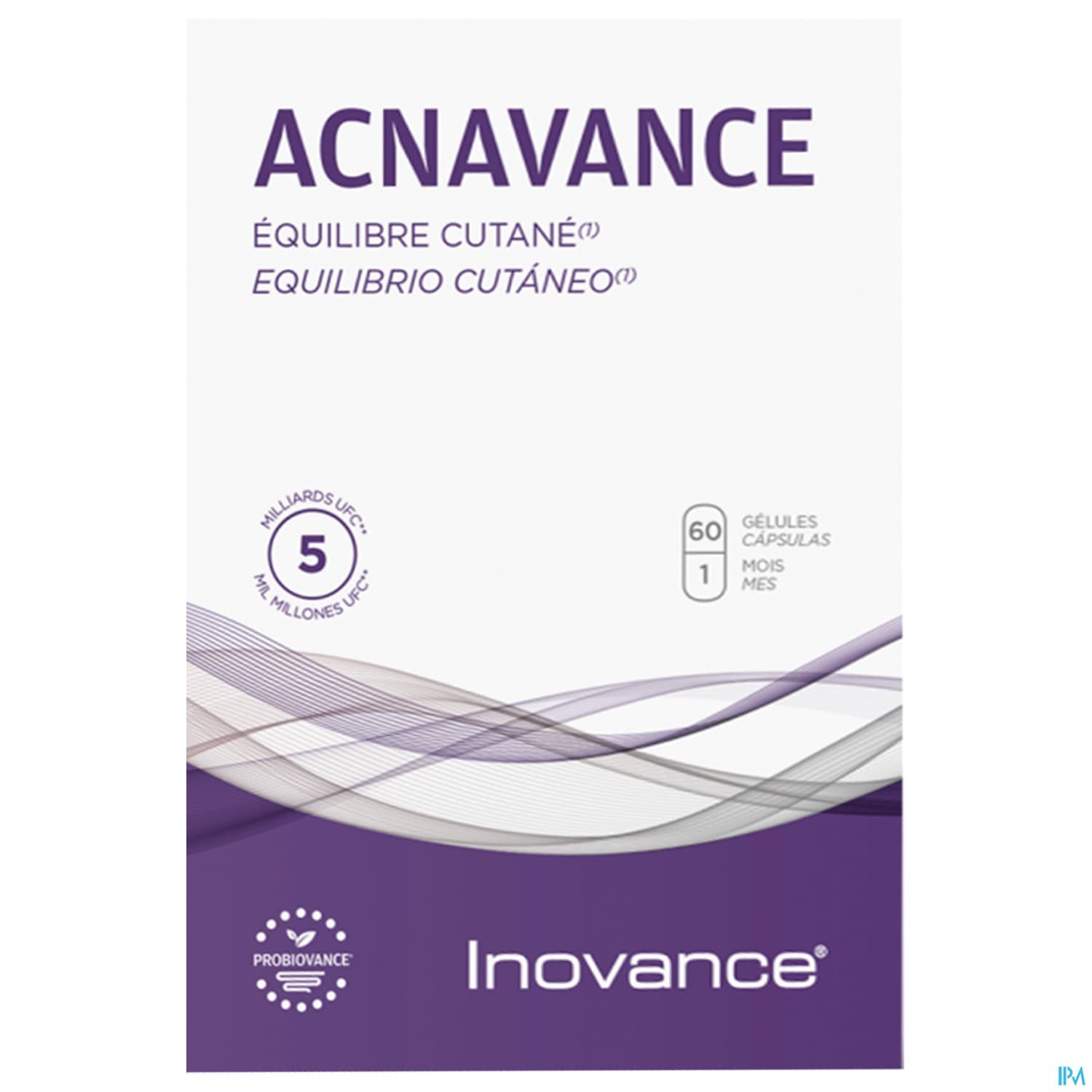 Inovance Acnavance Equilibre De La Peau Gelule 60