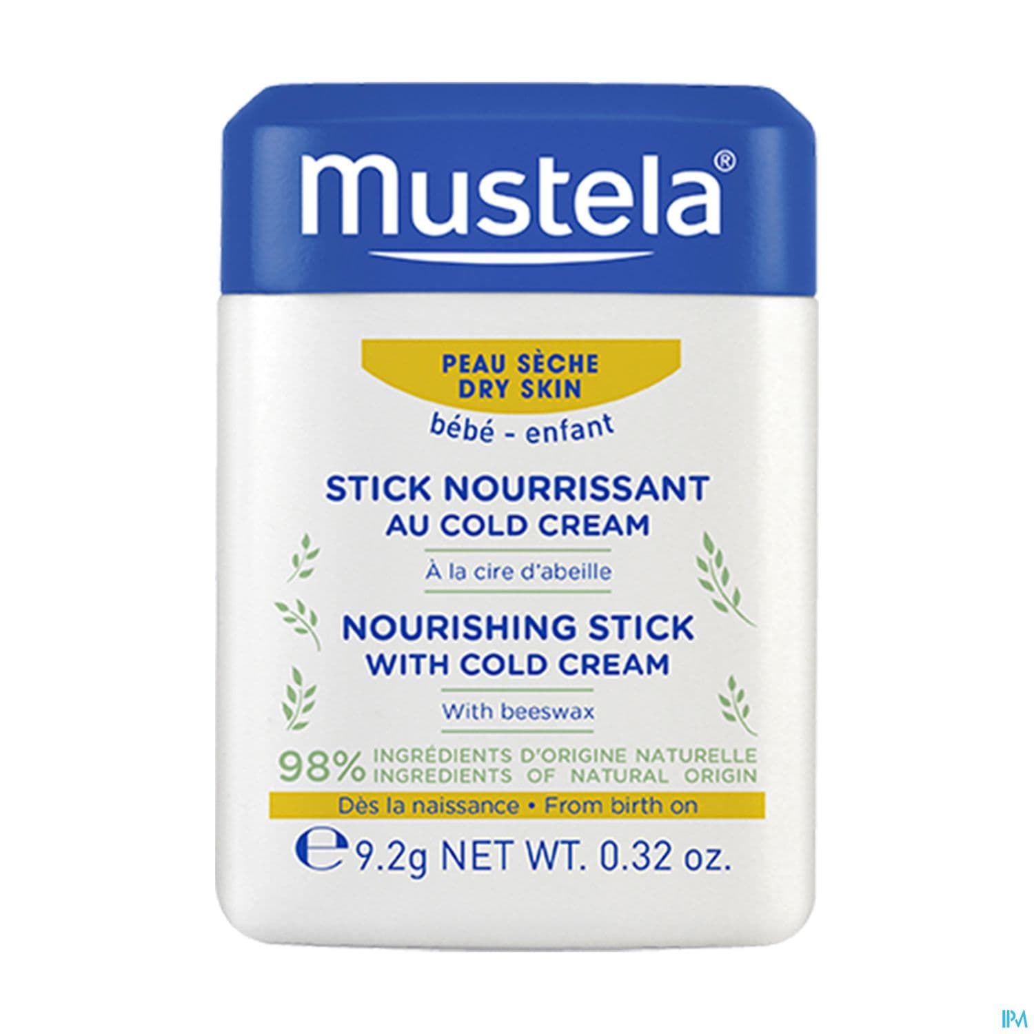 Mustela Bebe Enfant Stick Nourrissant Au Cold Cream A La Cire D Abeille Bio 9g2