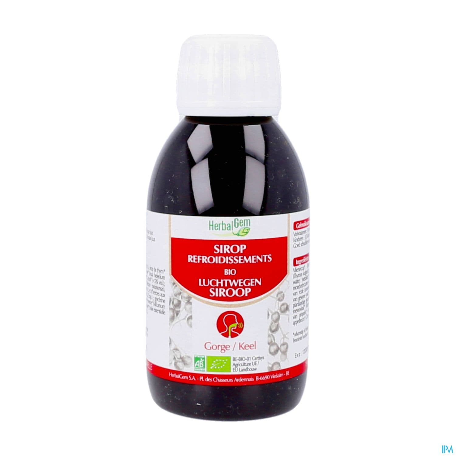 HERBALGEM SIROP APAISANT BIO 150ML