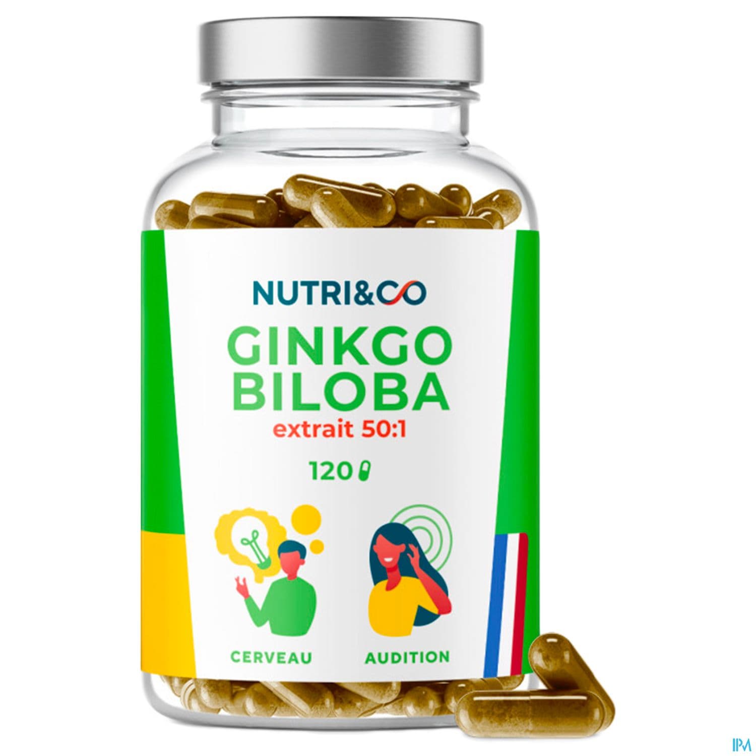 NUTRI&CO GINGKO BILOBA GELULE 120
