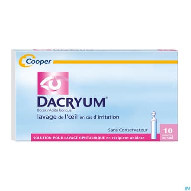 DACRYUM SOL LAV OPHT UNIDOSE 10