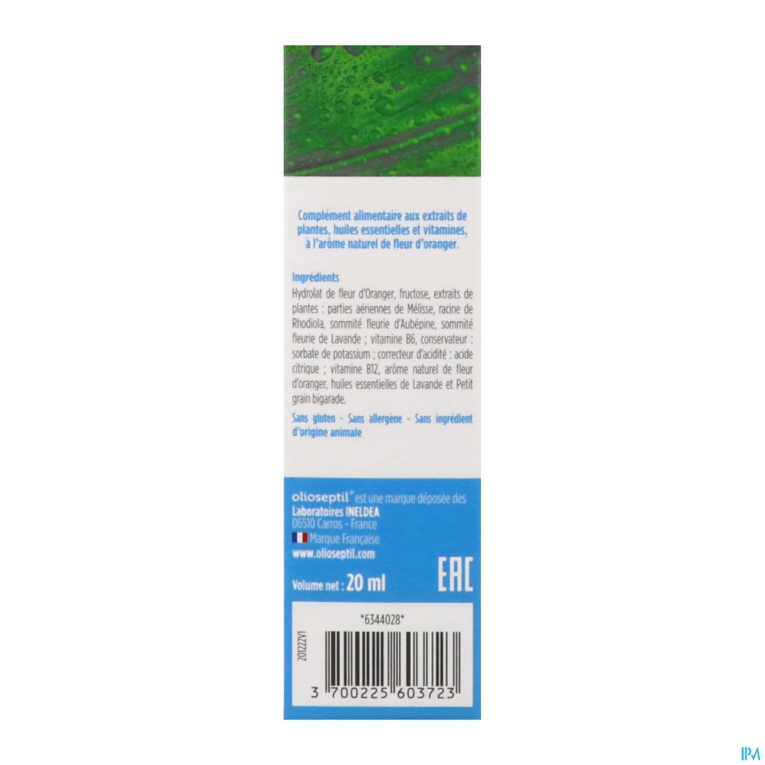 OLIOSEPTIL SPR BUCCAL SERENITE20ML