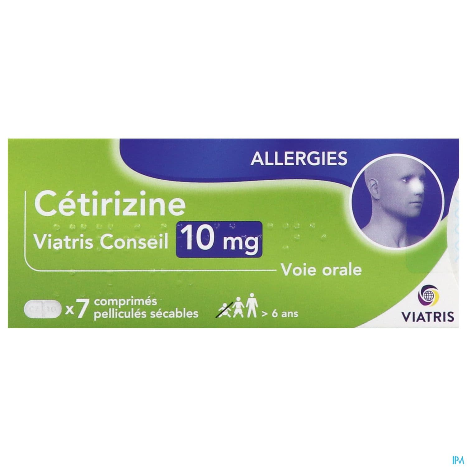 CETIRIZINE 10MG VTS CONS CPR SEC7