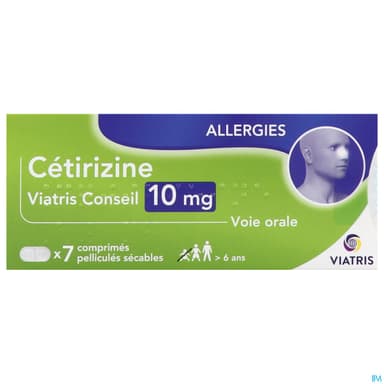 CETIRIZINE 10MG VTS CONS CPR SEC7