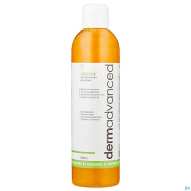 Dermadvanced Sebopur Gel Nettoyant Moussant 250ml