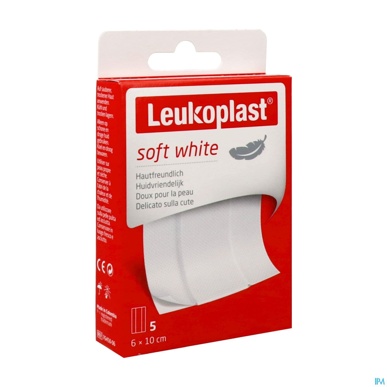 Leukoplast Soft White Pansement 10cm X 6cm 5