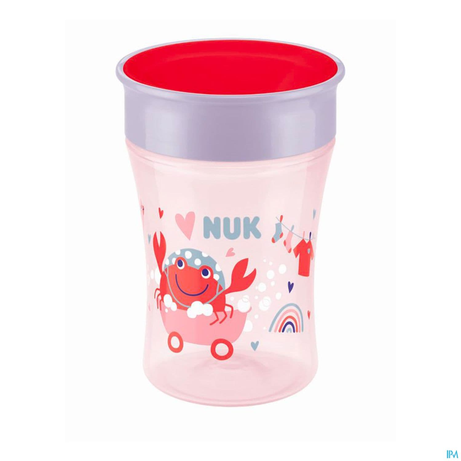 Nuk Tasse Magic Cup 360 Silicone Fille 8m+
