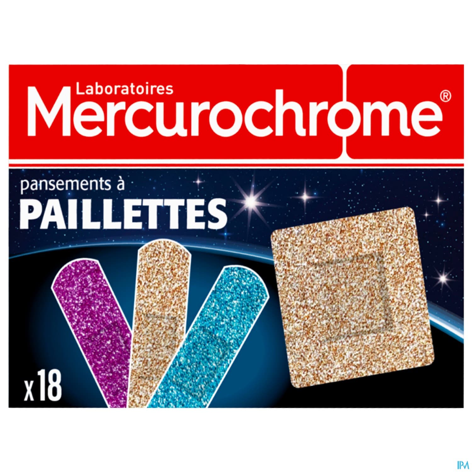 Mercurochrome Pansement A Paillettes X18