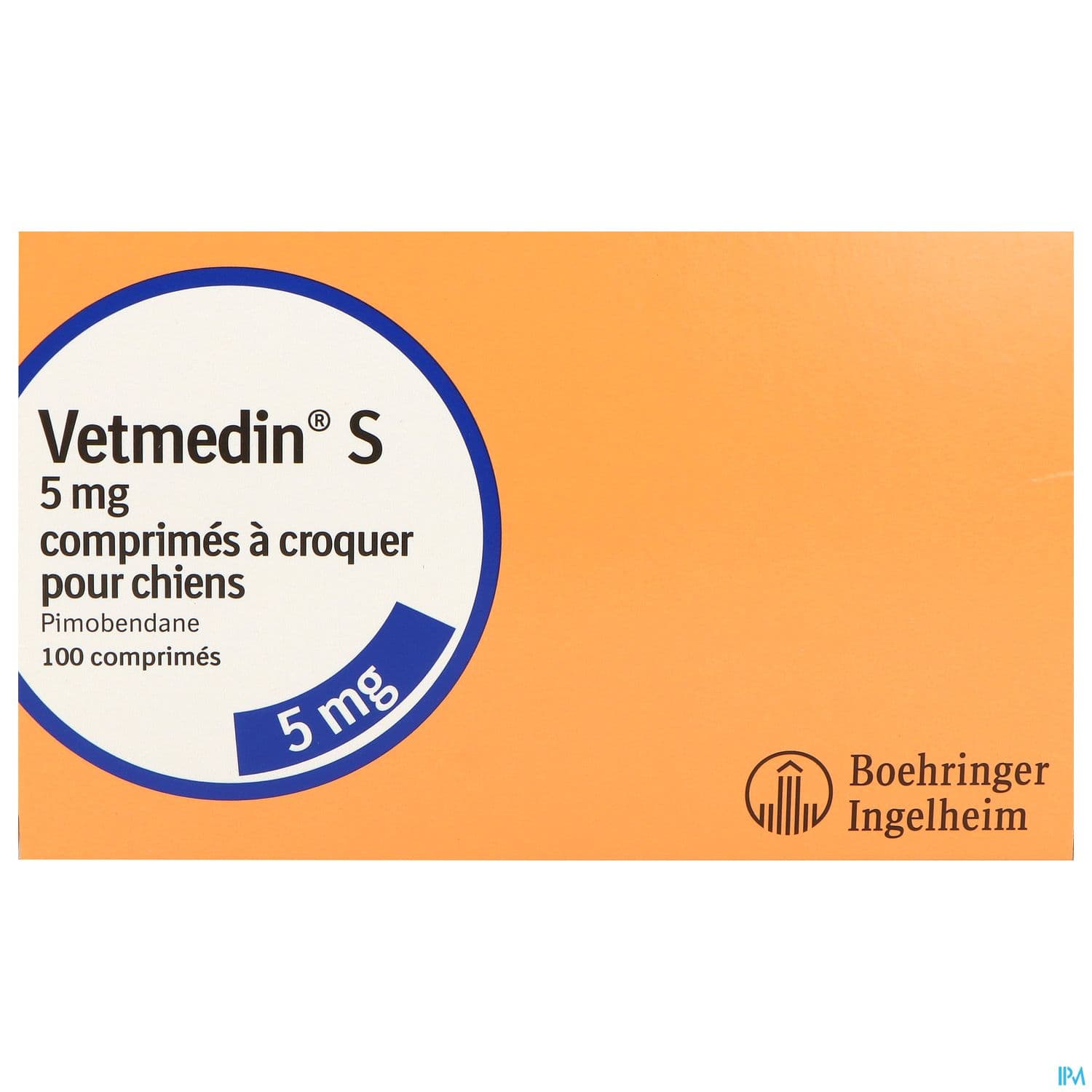 Vetmedin S 5mg Comprime A Croquer Chien 100