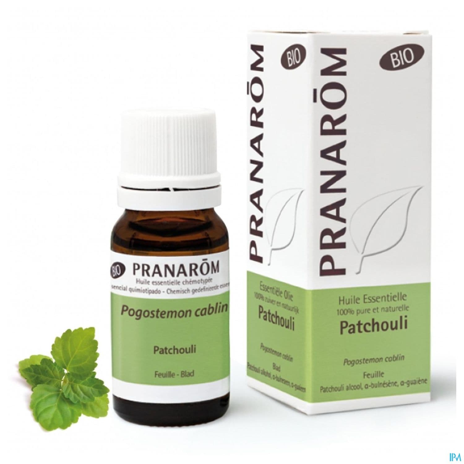 Pranarom Huile Essentielle Bio Patchouli Feuille 10ml