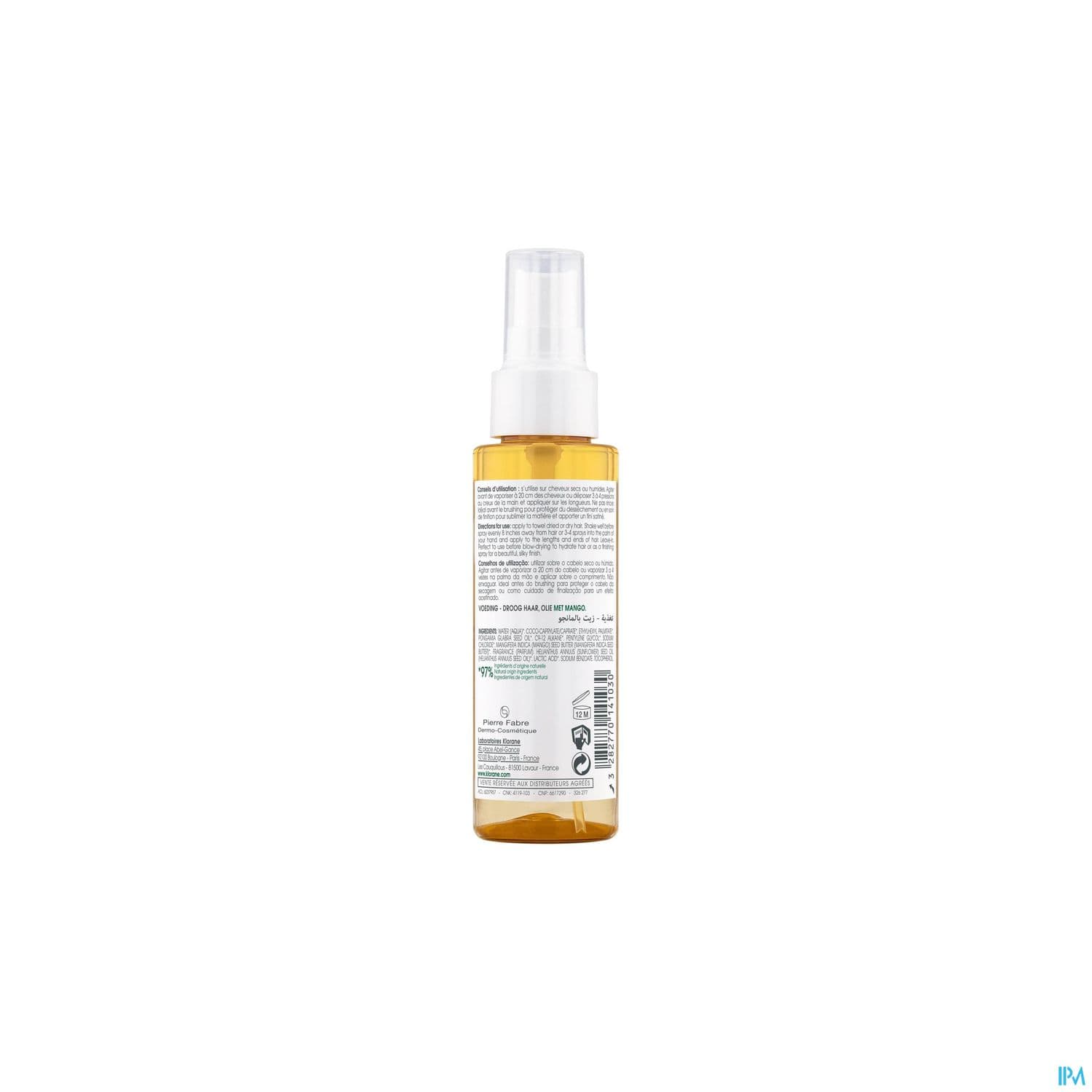 KLORANE HLE CAPIL MANGUE 100ML