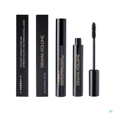 KORRES MASCARA DRAMA NOIR MINI 01