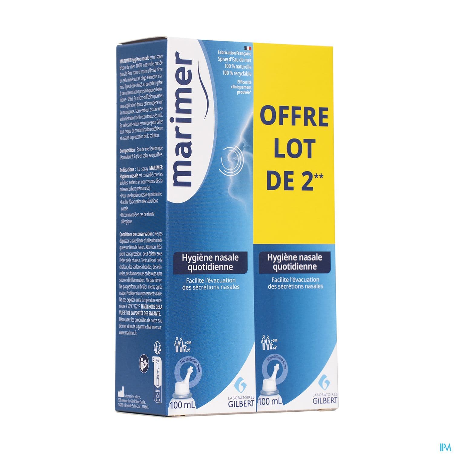 MARIMER ISOTON HYGIEN NAS 2X100ML