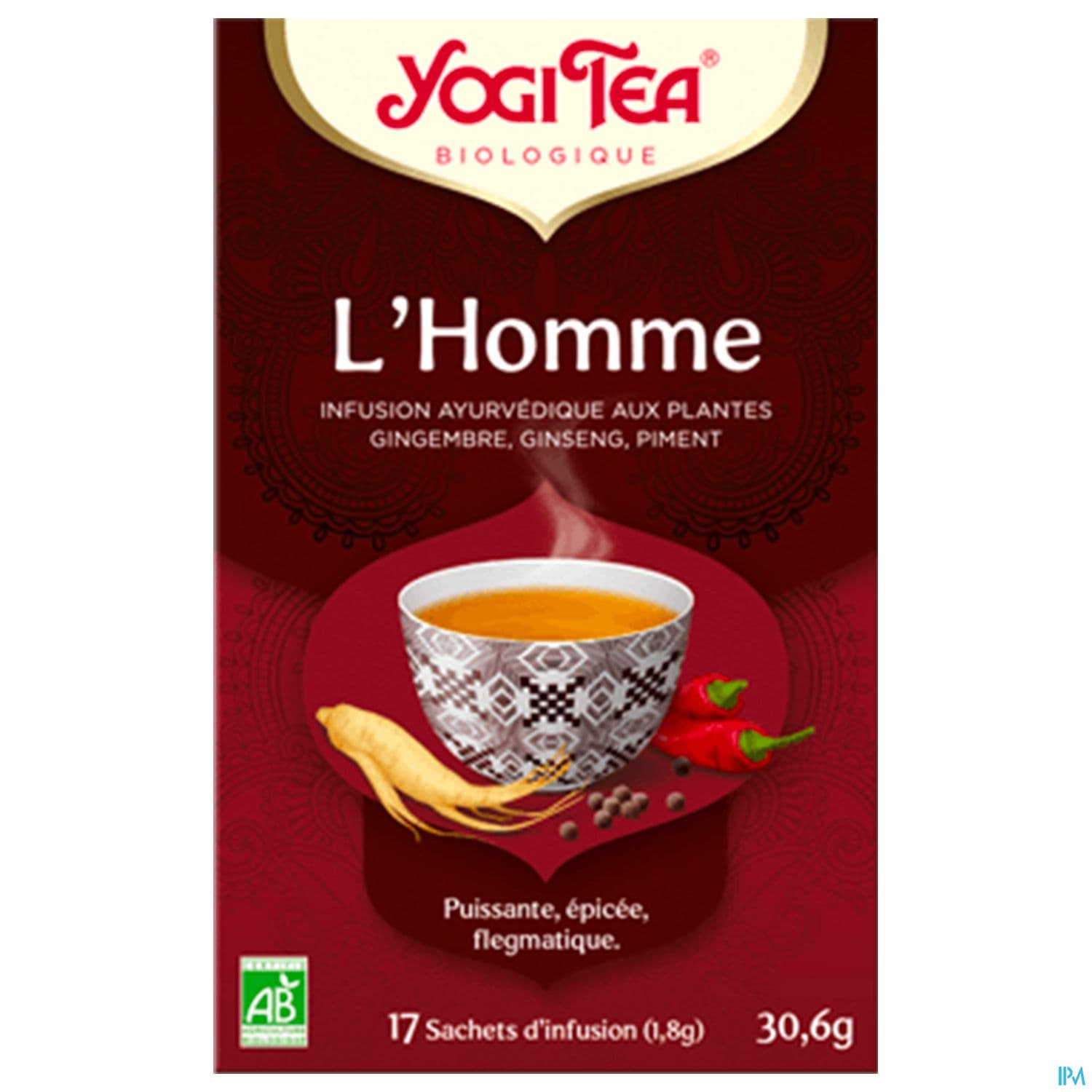 Yogi Tea Homme Bio Infusette 2g 17