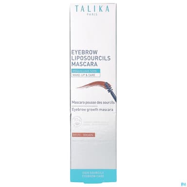 Talika Liposourcils Mascara Brun 5ml