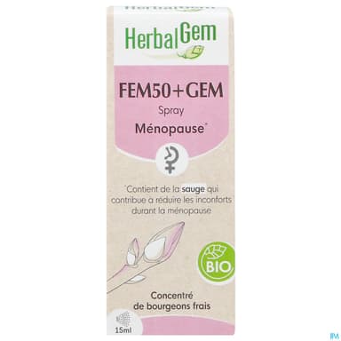 HERBALGEM FEM50+GEM BIO 15ML