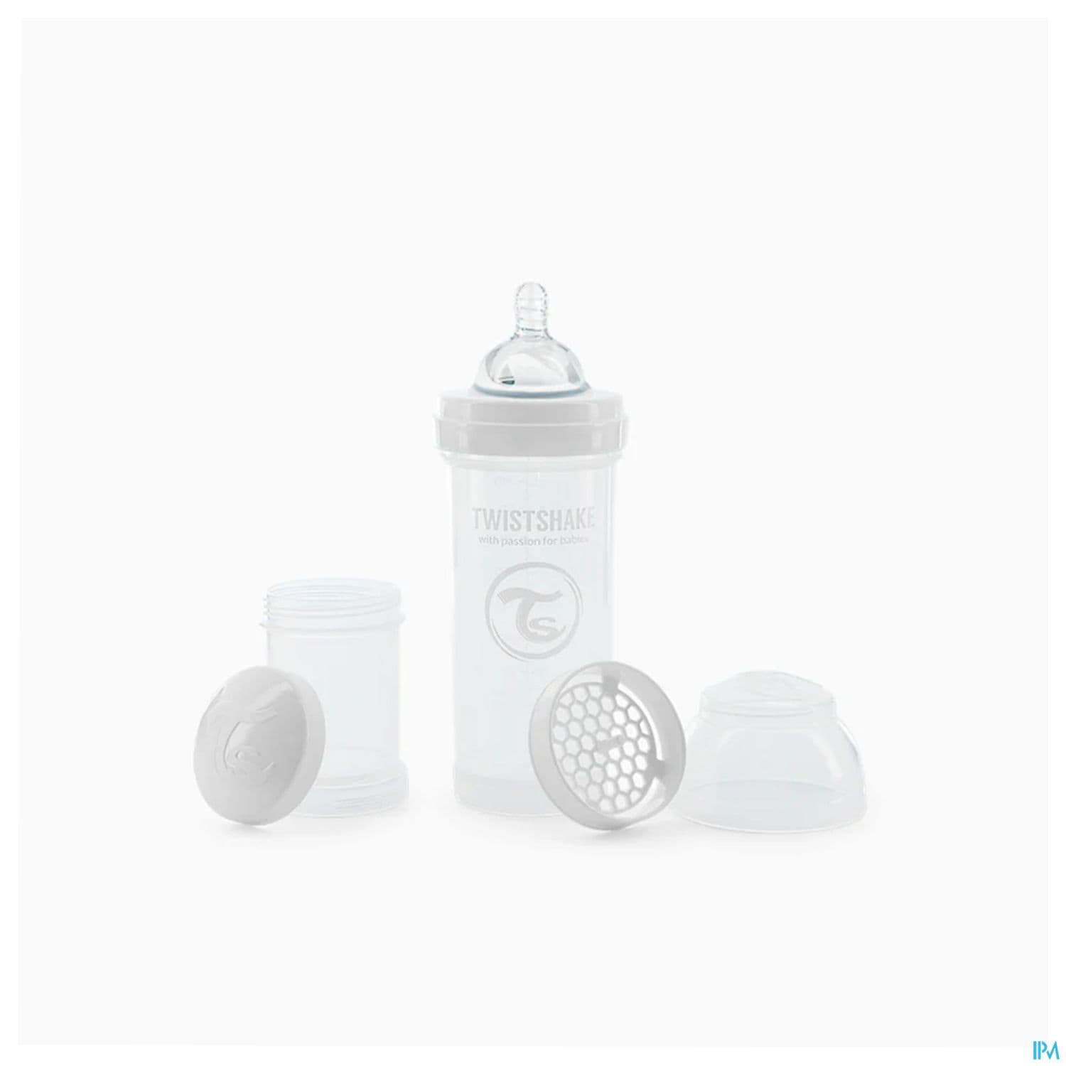 TWISTSHAKE BIB 260ML BLC 2M+