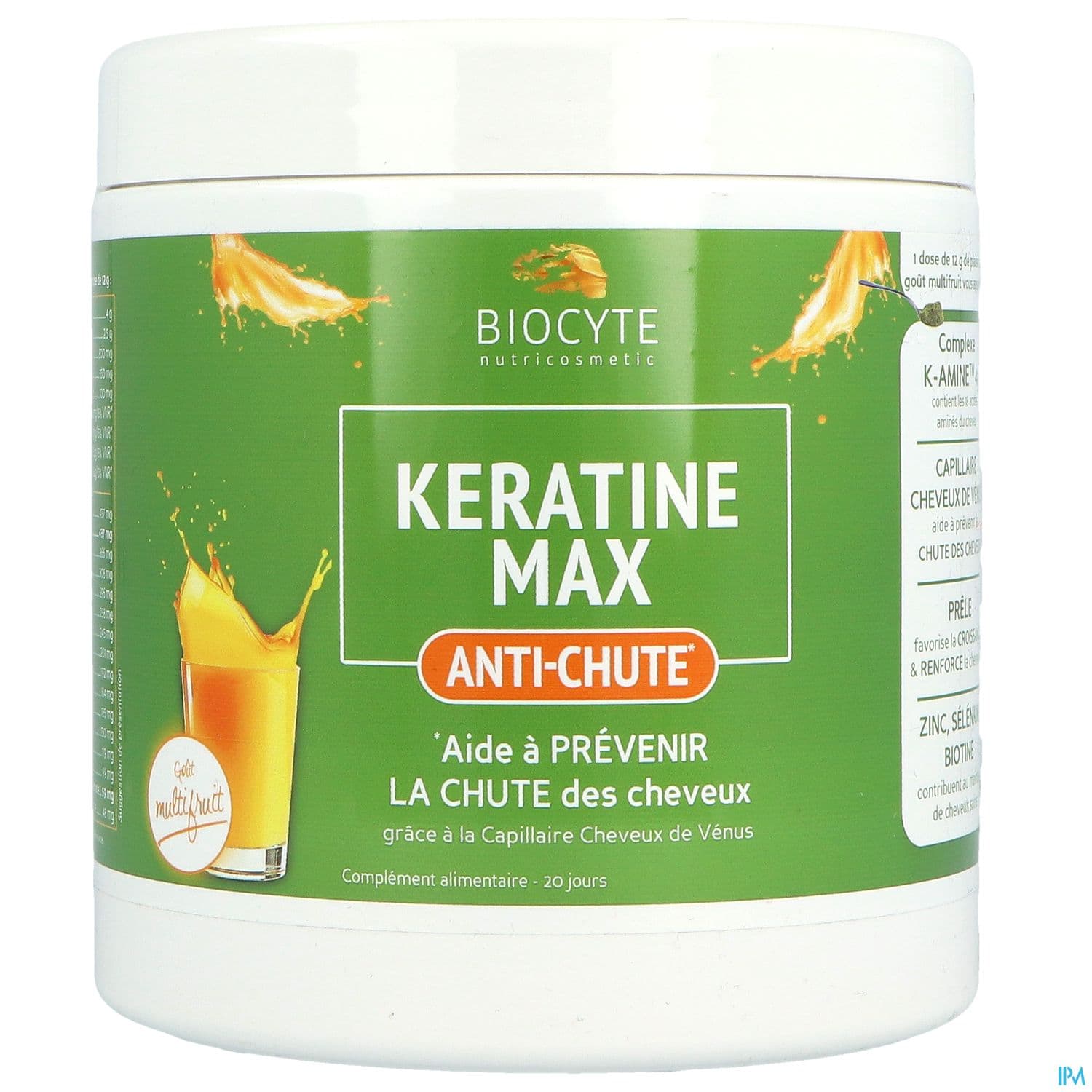 BIOCYTE KERATINE MAX POT 240G