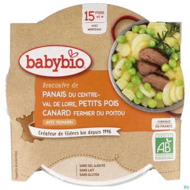 BABYBIO ASS NAV/PPOIS/CANAR OR260G