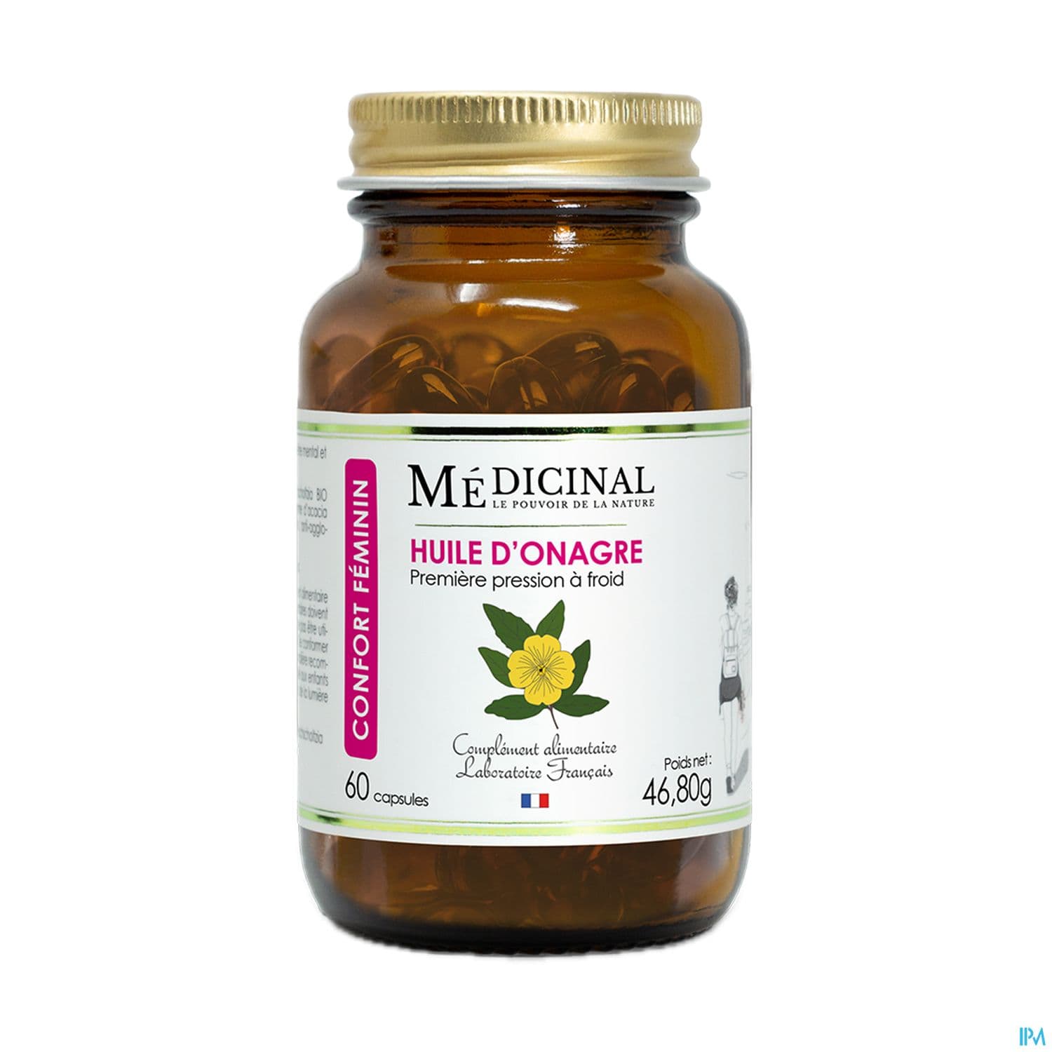 Medicinal Huile D'onagre Capsule 60 — Pharmacie Bellevue Limoges