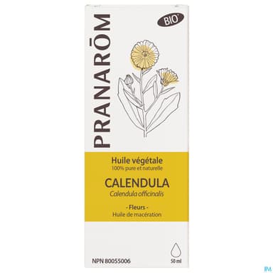 Pranarom Huile Vegetale Bio Calendula 50ml