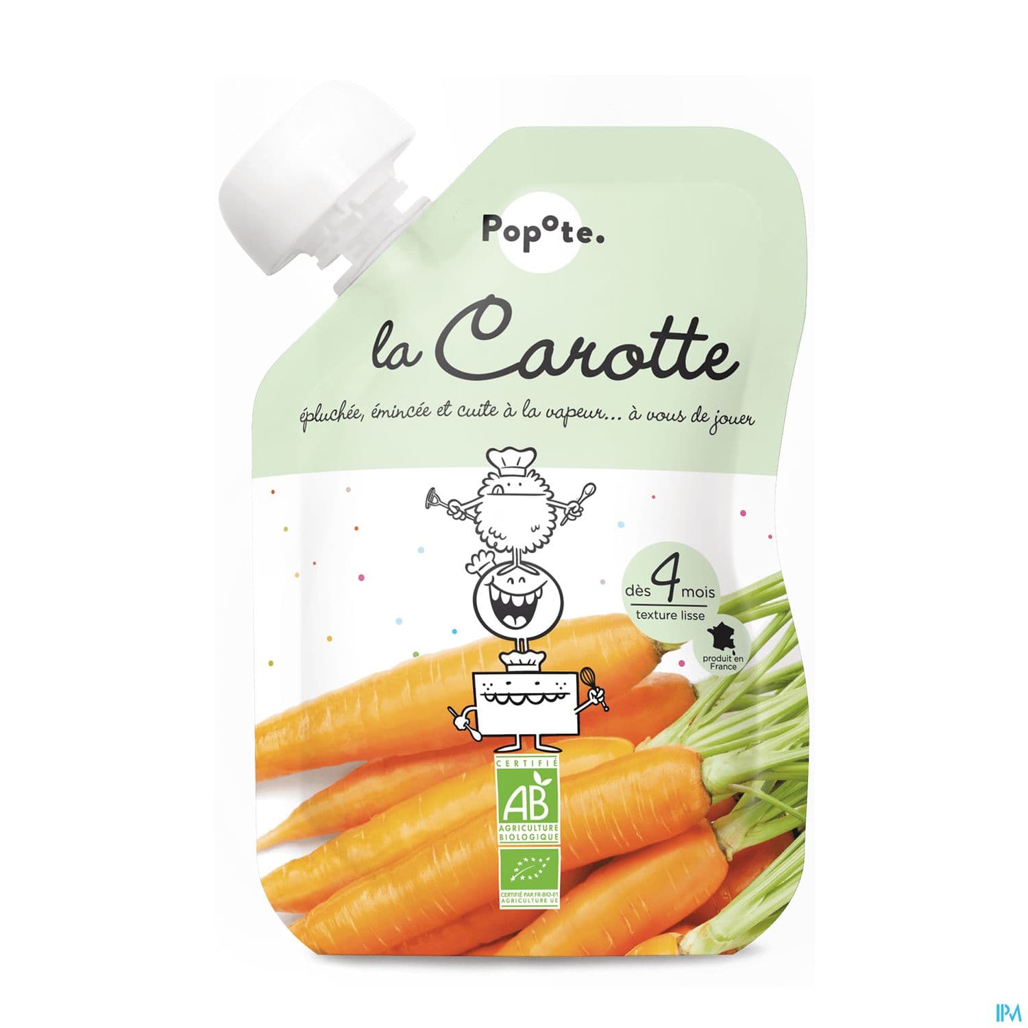 POPOTE PUREE CAROTTE 120G
