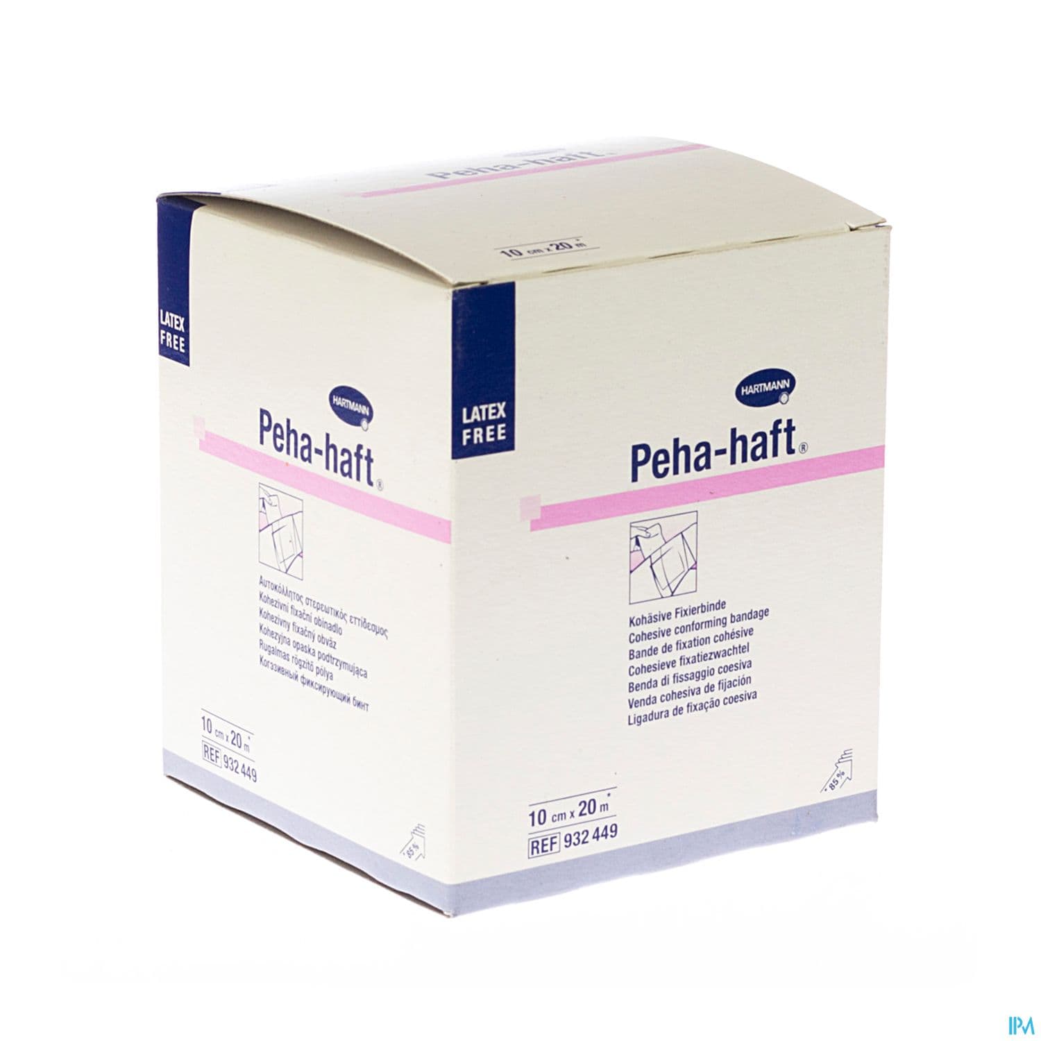 BANDE PEHA HAFT LATEX FREE10CMX20M