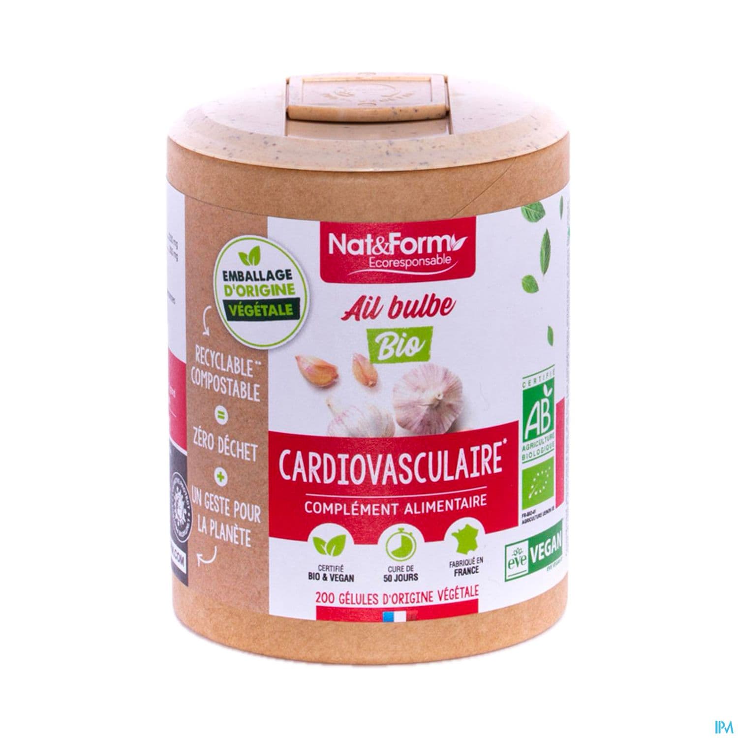 NAT&FORM ECO AIL BLC BIO GELVEG200