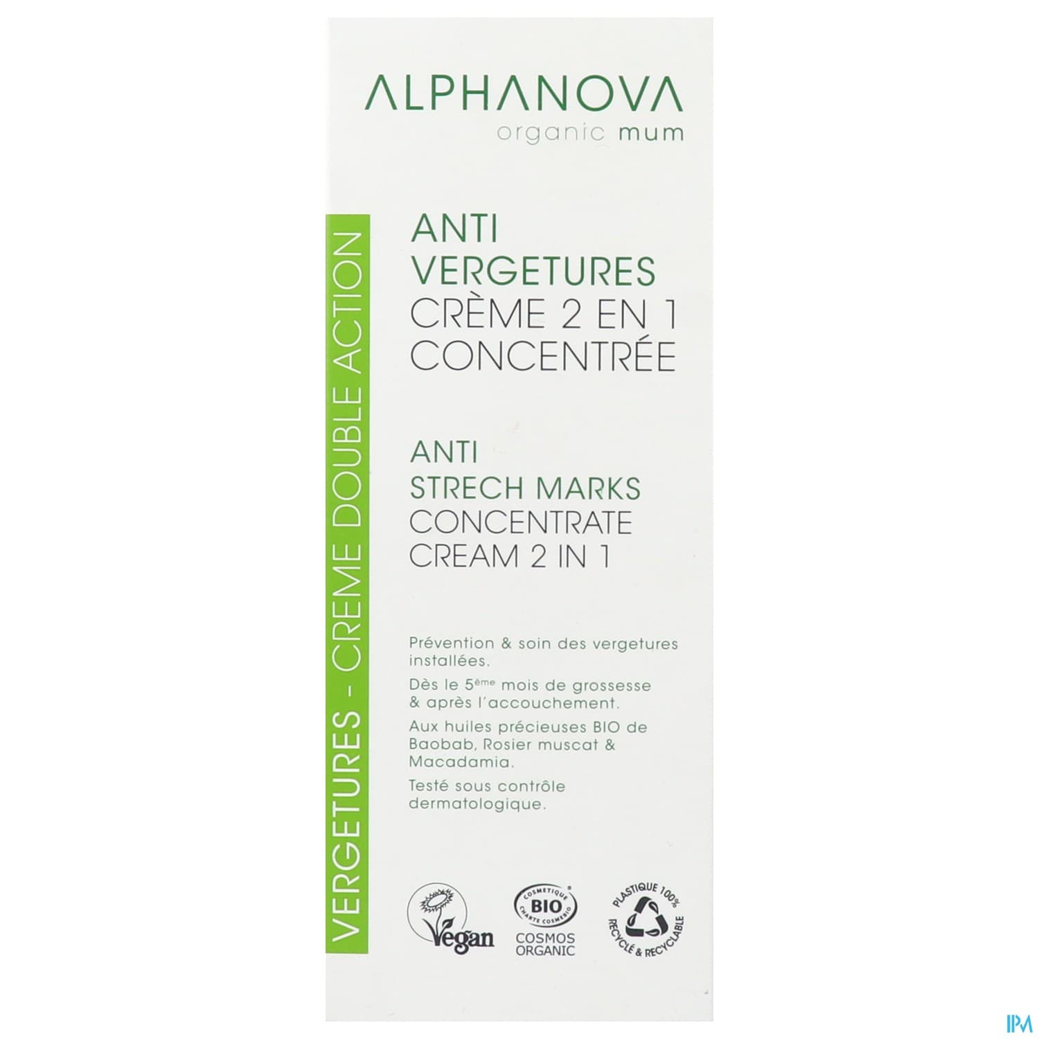 ALPHANOVA SOIN A/VERGETUR BIO150ML