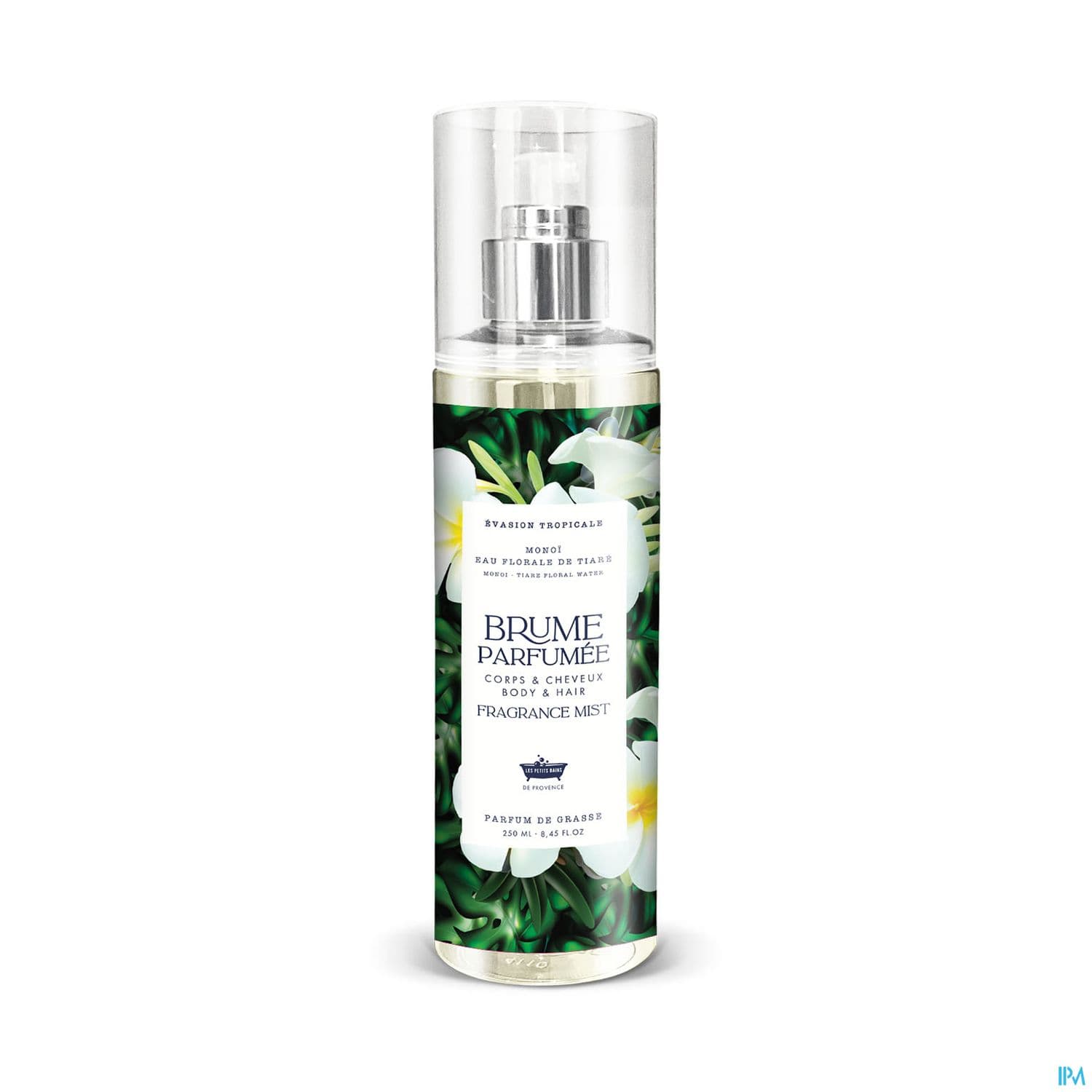 Les Petits Bains De Provence Brume Parfumee Monoi Eau Florale De Tiare Spray 250ml
