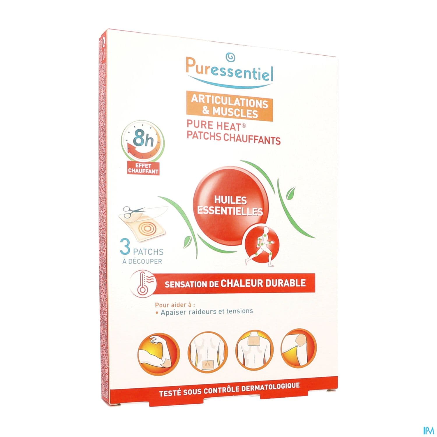 Puressentiel Patch Chauffant Pure Heat Articulations Muscles X3