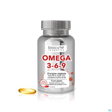 BIOCYTE OMEGA 3-6-9 CAPS 60