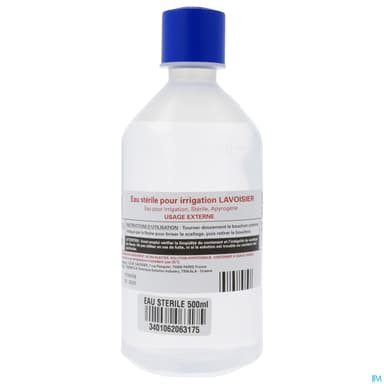 EAU STERILE LAVOIS IRRIGAT500ML