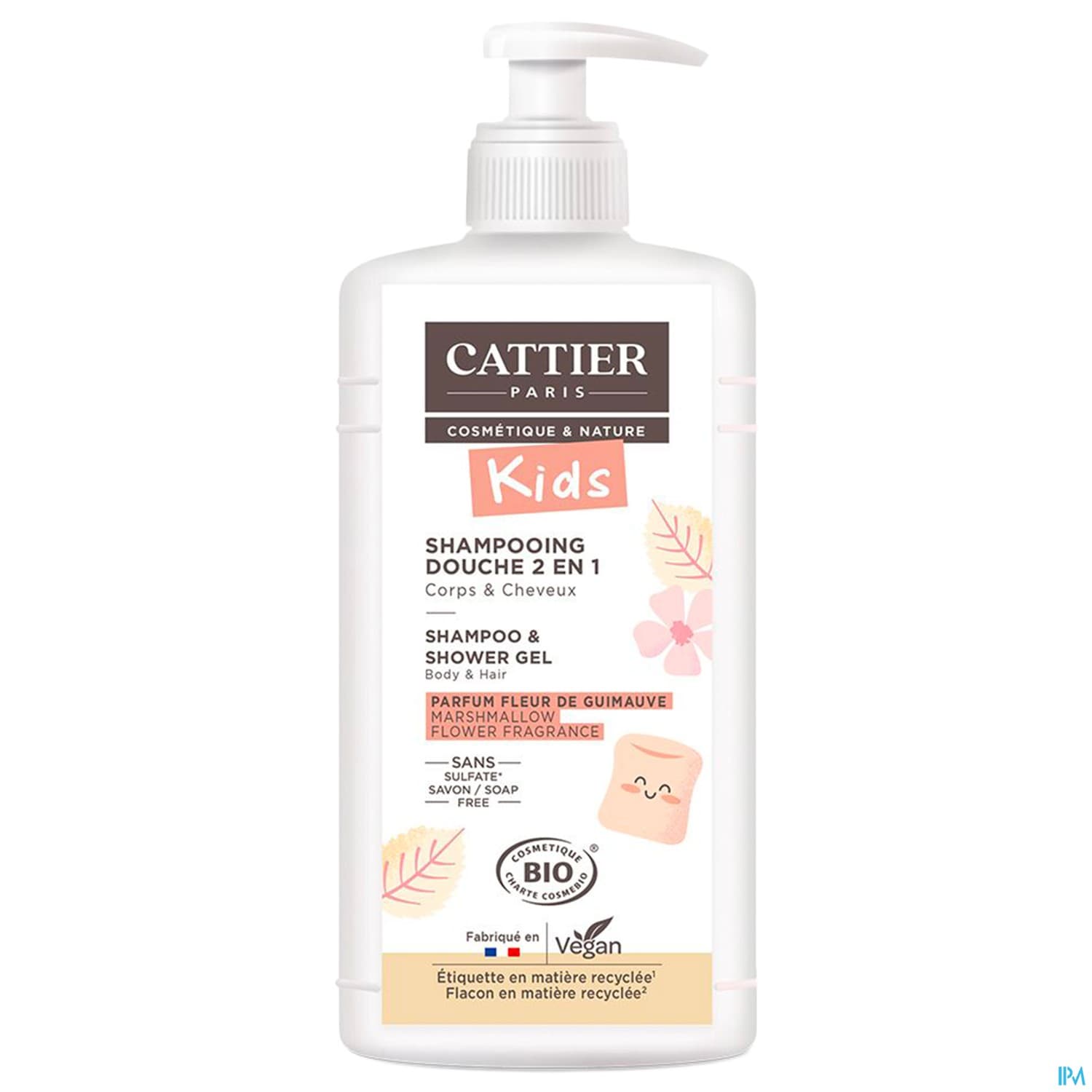 CATTIER KIDS SH/DCH ACIDULE 500ML