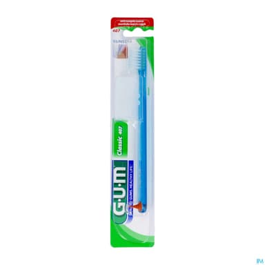 Gum classic brosse à dents souple small (modèle 407)