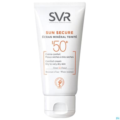 Sun Secure Mineral Teite Peau Normale Ip50+ 60ml