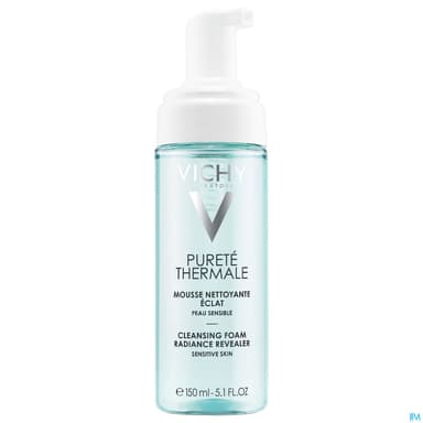 Vichy Purete Thermale Eau Nettoyante Moussante 150ml