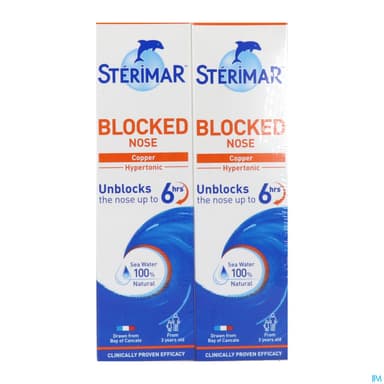 STERIMAR CU NEZ BOUCHE 100ML LOT2