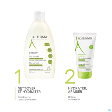 A-DERMA EXOMEGA CONT MOUS 500ML