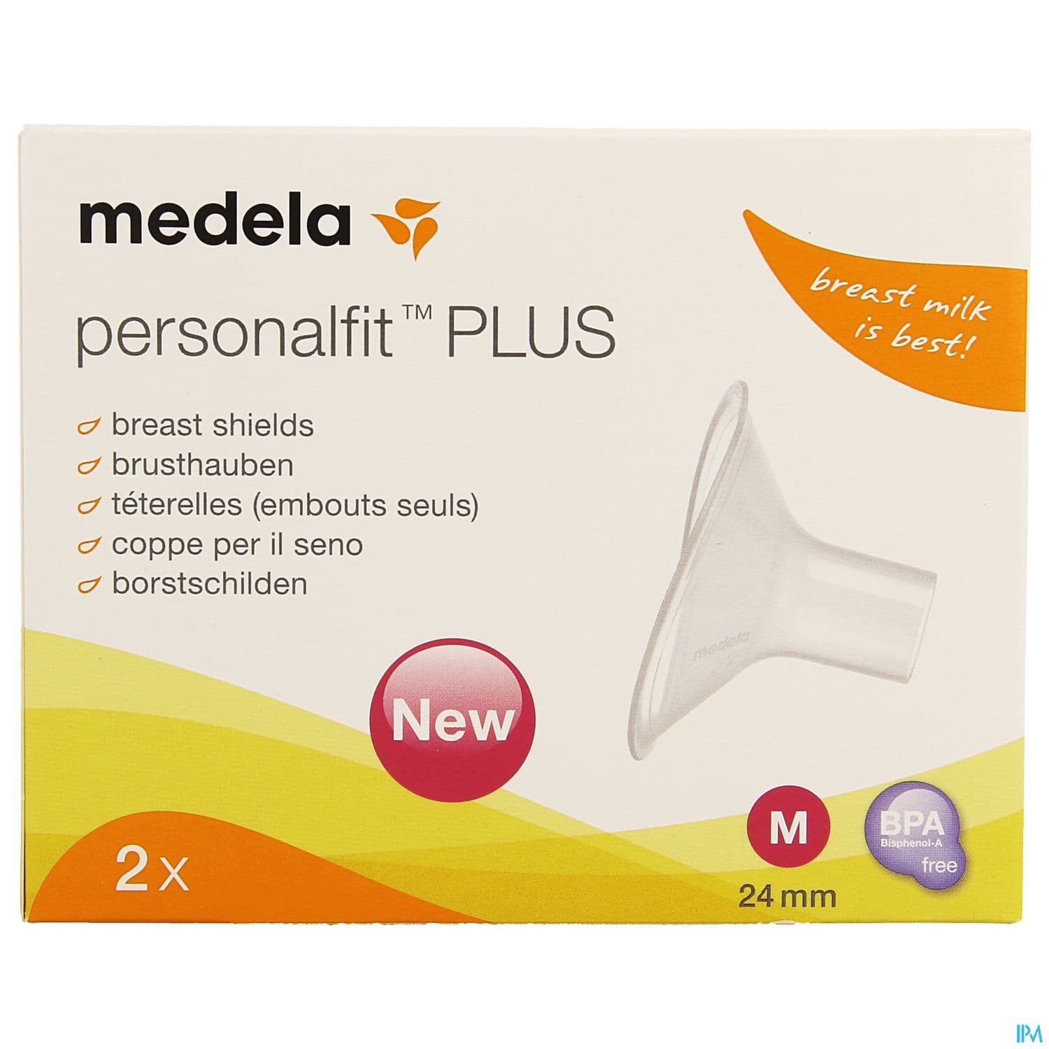 TETERELL MEDELA PERSONALFIT+ M X2