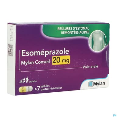 ESOMEPRAZOLE 20MG VTS CONS GEL 7