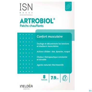ISN ARTROBIOL PATCH CHAUFFANT X8