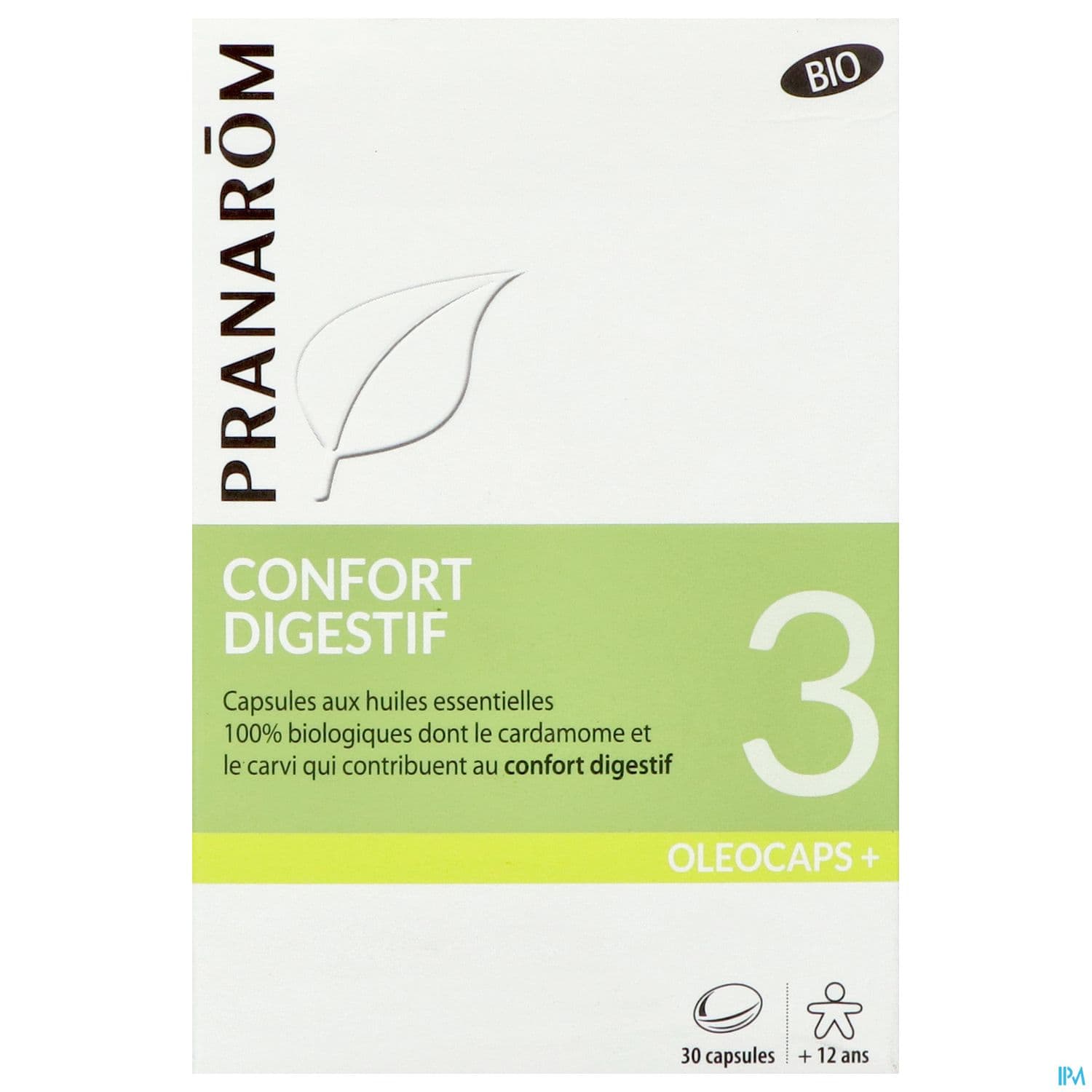 PRANAROM OLEOCAPS+3 DIGEST CAP30