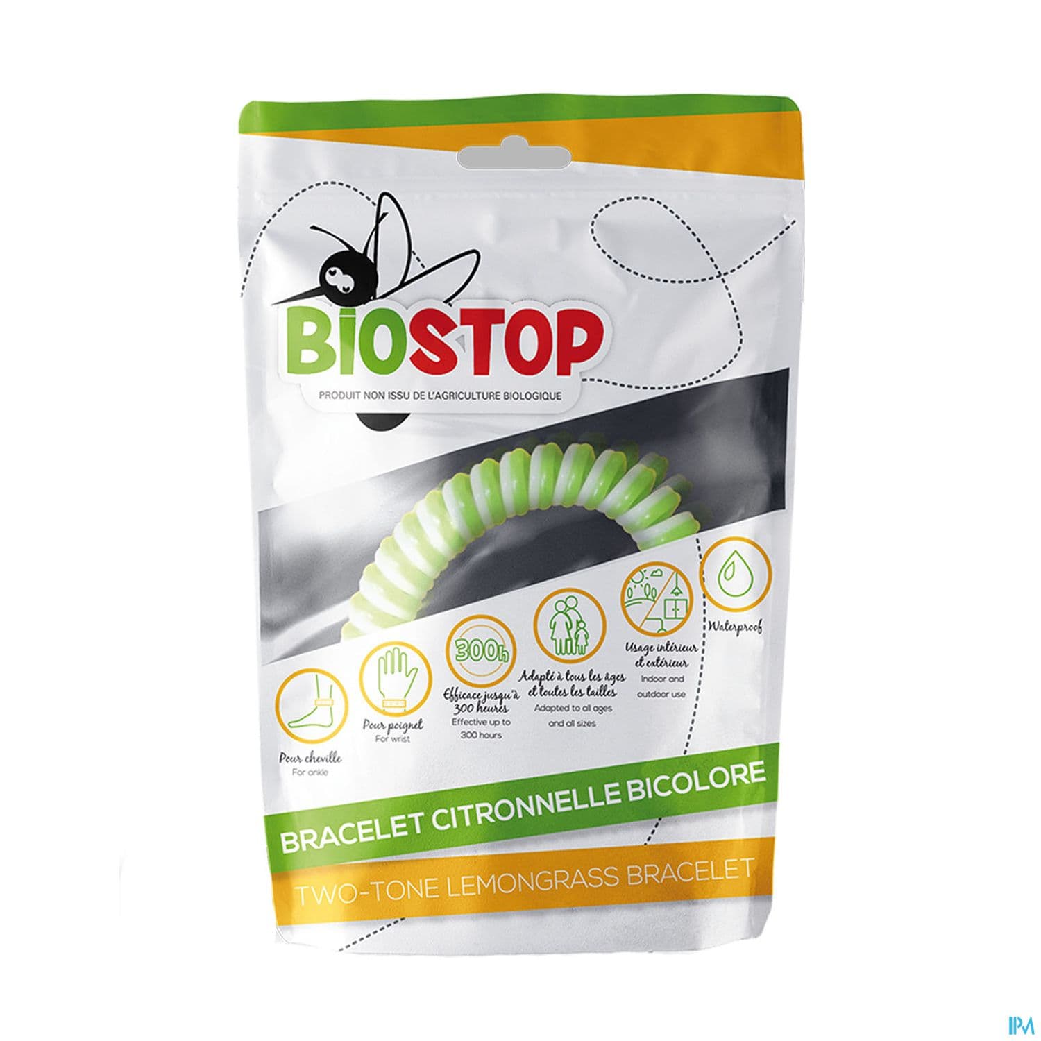Biostop Bracelet Citronnelle Bicolore