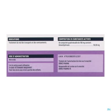 BIOCANINA MAL TRANSPORT CPR 20