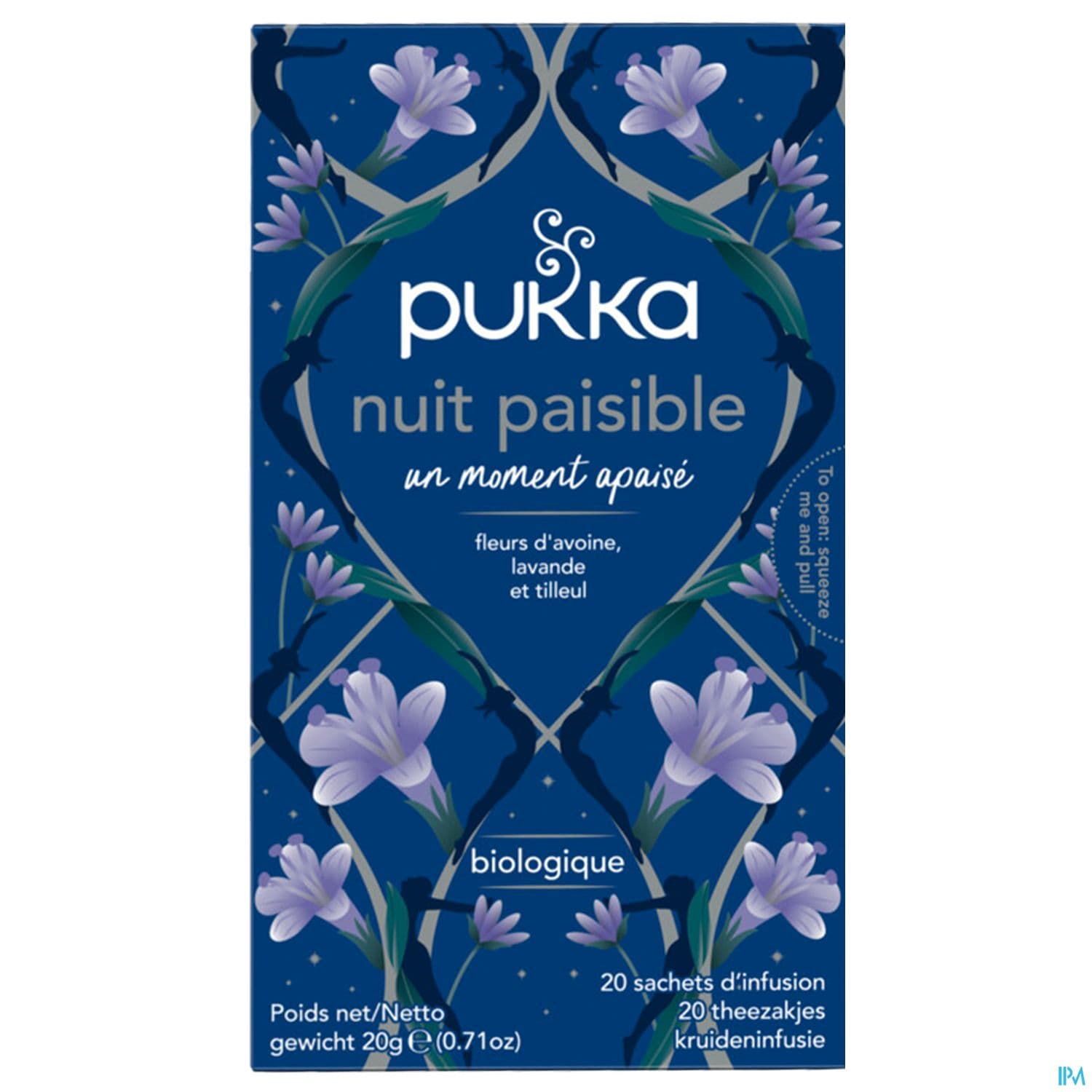 PUKKA INFUS NUIT PAISIBLE SACH 20