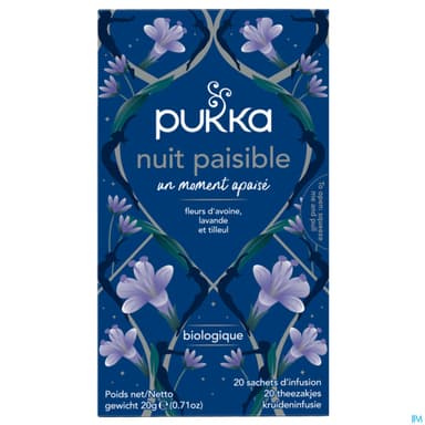 PUKKA INFUS NUIT PAISIBLE SACH 20