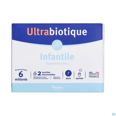 ULTRABIOTIQUE INFANT SACH BTE 7