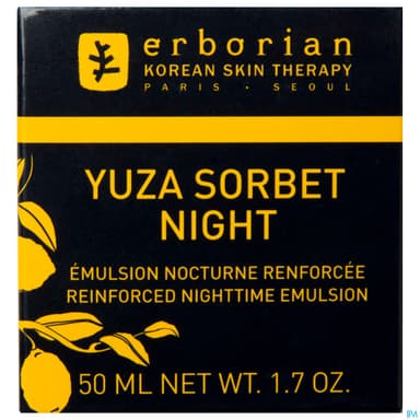 ERBORIAN YUZA SORBET NUIT 50ML